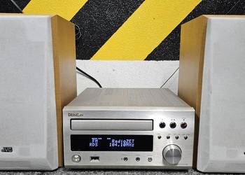 Radio, Amplituner stereo Denon RCD-M37 + kolumny JVC. Wysyłka