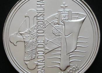 Portugalia 1000 escudos 1994 - TRATADO - SREBRO - stan 1/2
