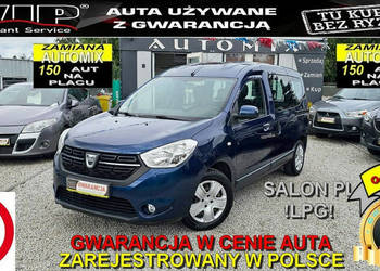 Dacia Dokker 1,6/102KM LPG!Salon Pl ,Klima,Hak 5 os ! GWARANCJA/ZAMIANA-au…