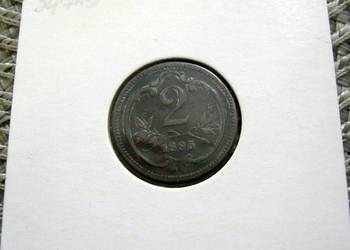 Austria 2 Halerze 1895r