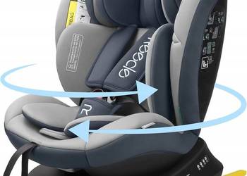 Reecle I-size Obrotowy fotelik samochodowy 360 ISOFIX 40-150 cm 3-36 kg