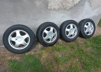 Felgi aluminiowe z oponami zimowe HANKOOK 195/65/15 Felgi aluminiowe z oponami zimowe HANKOOK 195/65/15