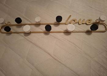 Wieszak na garderobę, kurtki.