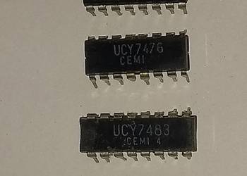 Cyfrowy układ scalony UCY7475, UCY7476, UCY7483, UCY7485.