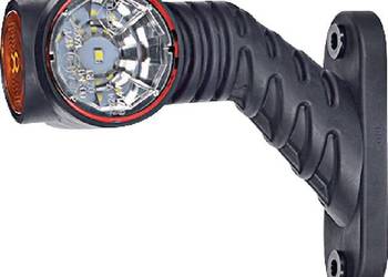 Lampa obrysowa LED, prawa, 0.7/1.4W 12/24V biała / pomarańczowa / czerwona…