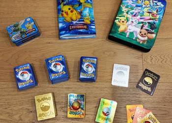 Zestaw kart Pokemon + albumy