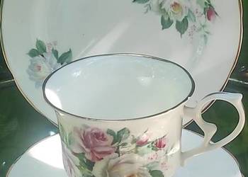 STAFFORDSHIRE * porcelana angielska * różaneTrio * róże