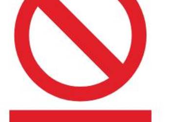 Naklejka BHP - zamów własny wzór