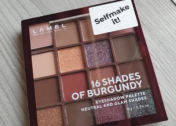 Lamel 16 Shades of Burgundy nowa paleta cieni