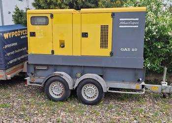 Agregat prądotwórczy atlas copco qas80
