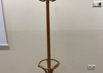 wieszak drewniany PRL