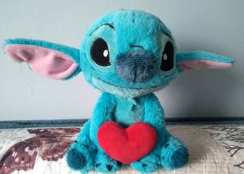 Maskotka pluszowa Stitch z sercem Lilo i Stitch Simba