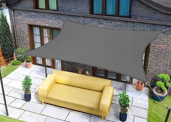 Sunnylaxx Prostokątny żagiel przeciwsłoneczny, 4 x 5 m, wodoszczelny F18