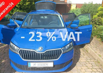 Škoda Fabia 1.0 MPI+LPG Salon Polska F.VAT 23% 23500 Netto III (2014-)