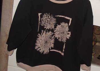 Bluzka rękaw 3/4 dmuchawce r. M/L