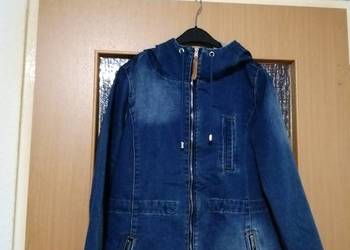 Cropp kurtka jeansowa z kapturem rozmiar XL 80% bawełna