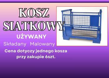 Kosz siatkowy pojemniki budowlane kosz transportowy pojemnik budowlany