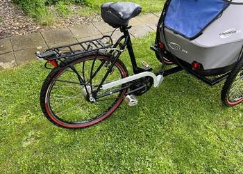 Rower elektryczny e bike towarowy ebike do dzieci przyczepka jak THULE