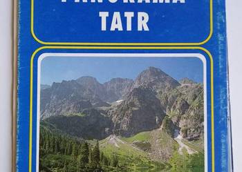 Mapa Polska Panorama Tatr 1995