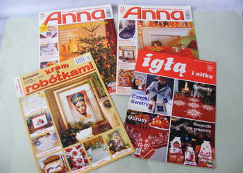 Kram z robótkami / Anna x 2/  Igłą i nitką