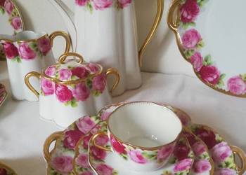 Porcelana Rosenthal Chrysantheme Cacilie Kronach  R.C.