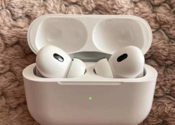 Oryginalne słuchawki Apple Air Pods Pro 2. Dowód zakupu