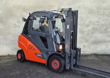 Wózek widłowy Linde H30 • wolny skok • KABINA • 4 sekcje • LEASING