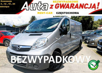 Opel Vivaro Long 2.0D*115PS Ciężarowy 3-Osoby Bezwypadkowy Klima*Serwis*GW…