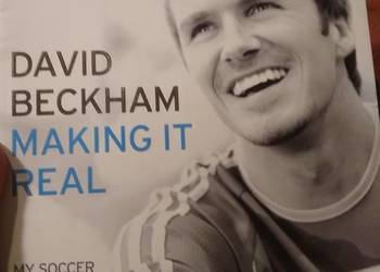 David Beckham - Making It Real książka szkoła futbolu Manchester United