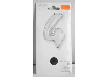 Riethmuller balon foliowy 45cm cyfra 4