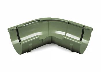 Bryza PVC Narożnik zewnętrzny regulowany 125 mm zielony