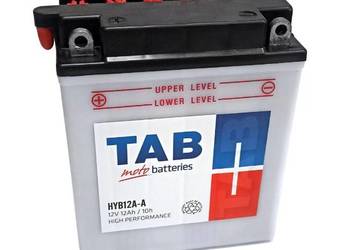 Akumulator 12V 12Ah 135A motocyklowy TAB YB12A-A (HYB12A-A)