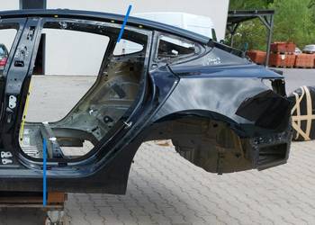 TESLA MODEL 3 LIFT 2024 HIGHLAND ĆWIARTKA BŁOTNIK LEWY TYŁ CZARNY PBSB