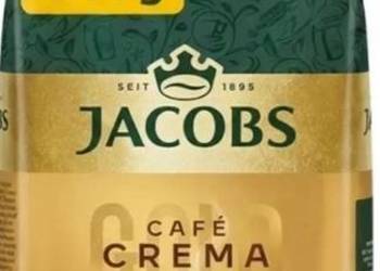 Kawa Ziarnista Jacobs Café Crema Gold XL 1100g – Nowa, Oryginalna