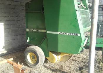 Prasa zmiennokomorowa john deere 540