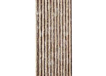Zasłona przeciwko owadom beż i jasny brąz 100x220 cm szenil WM-240572
