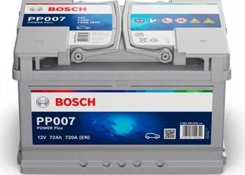Akumulator 72Ah 720A Bosch  EN PP007 PRAWY PLUS