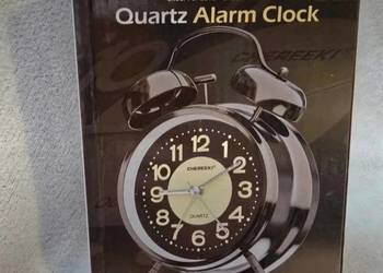 Budzik CHEREEKI Quartz Alarm Clock – model CK6409Y