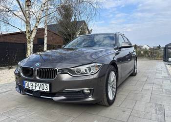 Bmw 320d f31 luxury bogate wyposażenie super stan