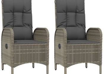 vidaXL Krzesła do ogrodu, 2 szt(SKU:46219)