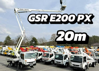 Nissan Cabstar Zwyżka Podnośnik Koszowy GSR E200 PX Wysokość Podnoszenia 2…