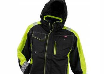 KURTKA ROBOCZA ZIMOWA, OCIEPLANA ODBLASKOWA