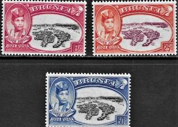 BRUNEI 1949 MNH**- kompletna seria!GRATIS WYSYŁKA!