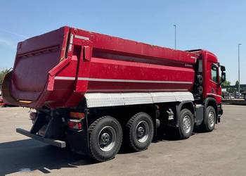 4 osiowa Wywrotka 8x4 Scania