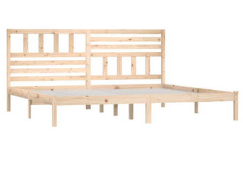 Rama łóżka lite drewno sosnowe 200x200 cm WM-3101043