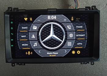Radio Android Mercedes W169, W245, W906 Sprinter, W639 Vito, VW crafter