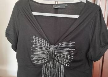 Bluzka damska czarna KappAhl 44/46