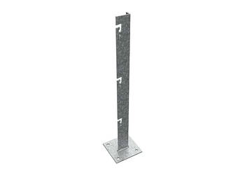 Wysięgnik prosty z płaską stopką - 40x18x3 mm - (odkos pojedynczy) - do za…
