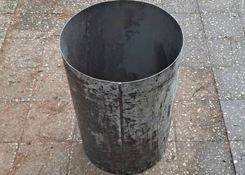 Rura stalowa 420 x 2 mm - walec przepust zbiornik grill kominek koza