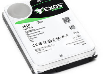 Nowy 3,5" dysk wewnętrzny Seagate EXOS X16 ST16000NM001G - 16TB
